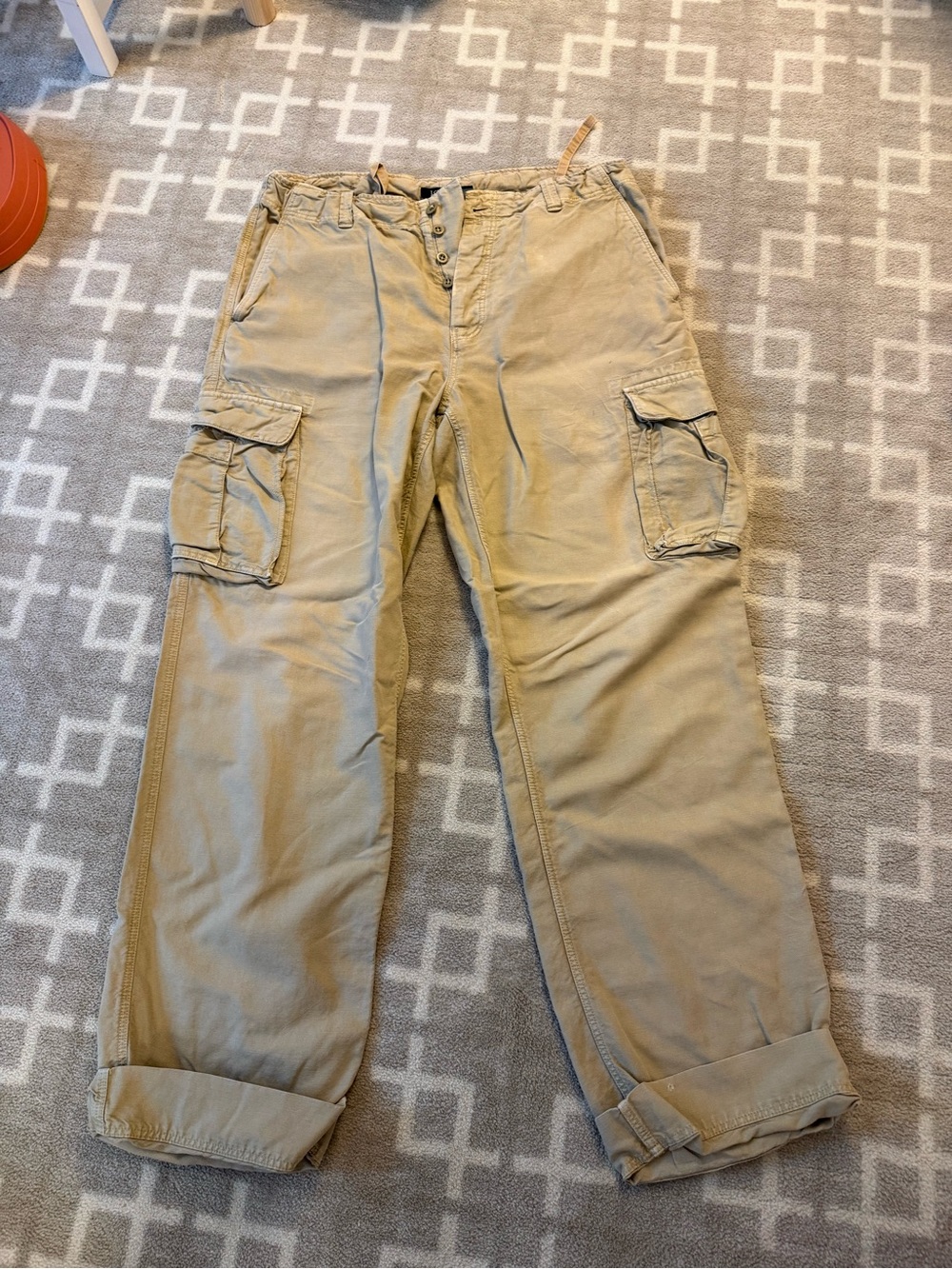 J. Crew Men's Linen Cargo Pants